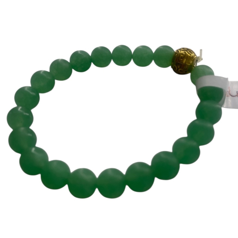 Green Aventurine  gemstone bracelet - Picture 6 of 6